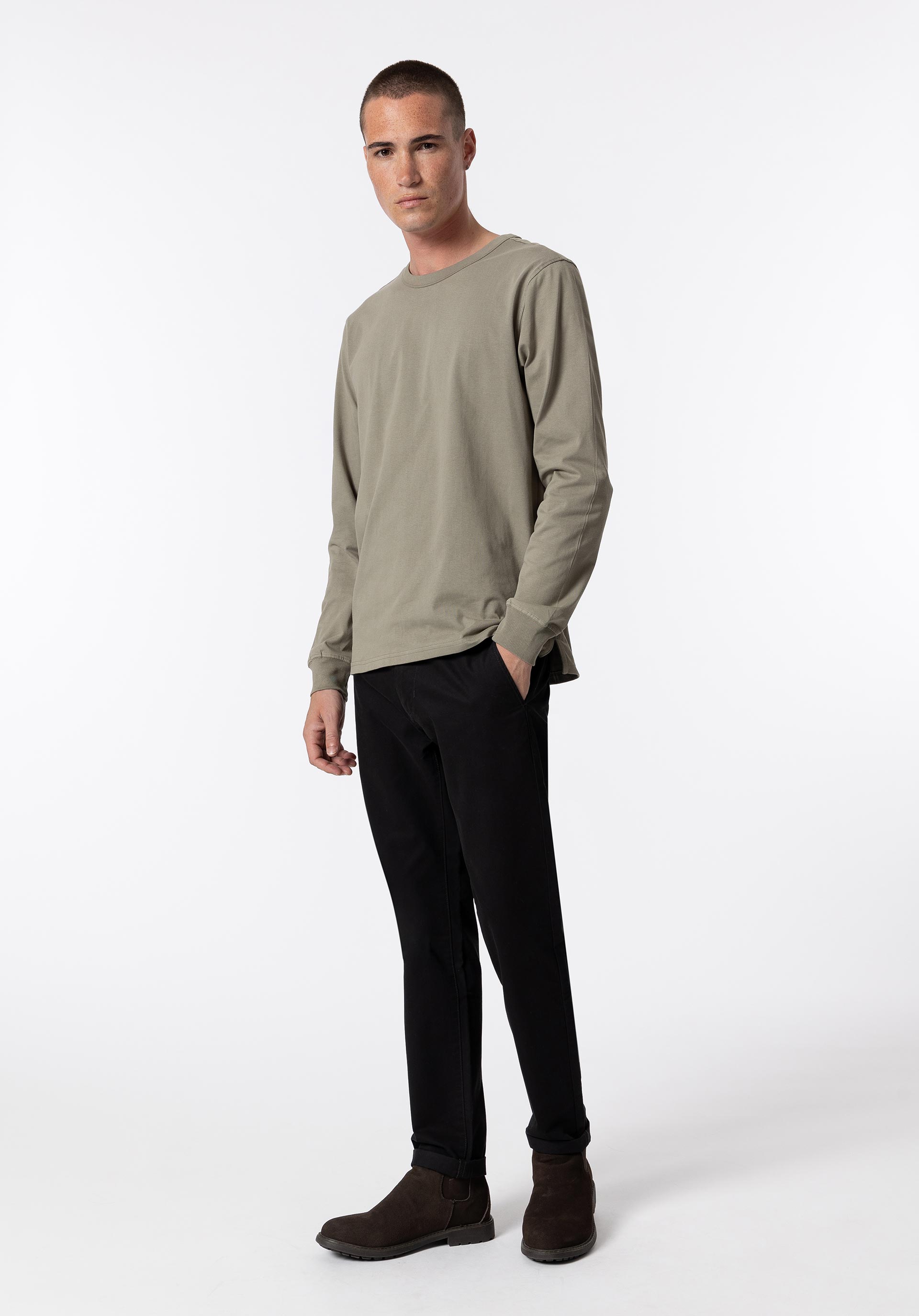 Calças Chino Tapered Fit