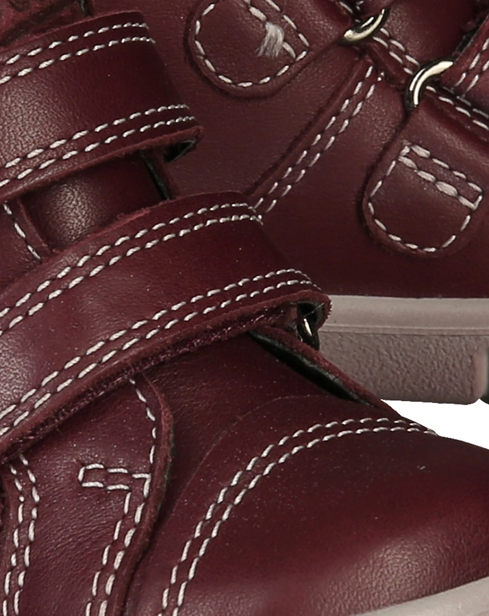 Klett-Halbschuhe ULLI AUTUMN gefüttert in bordeaux