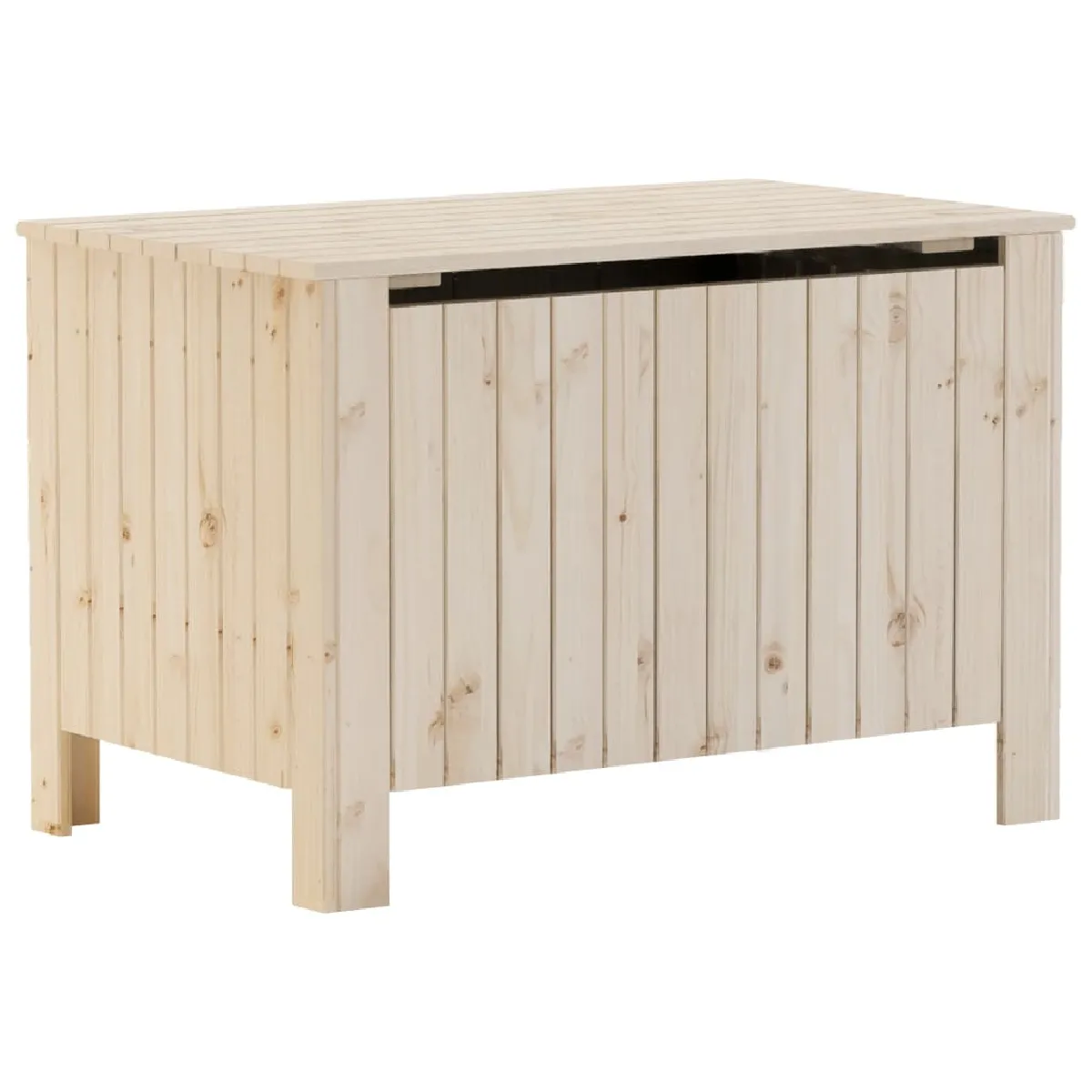 VIDAXL Boîte de Rangement RANA - Bois de Pin