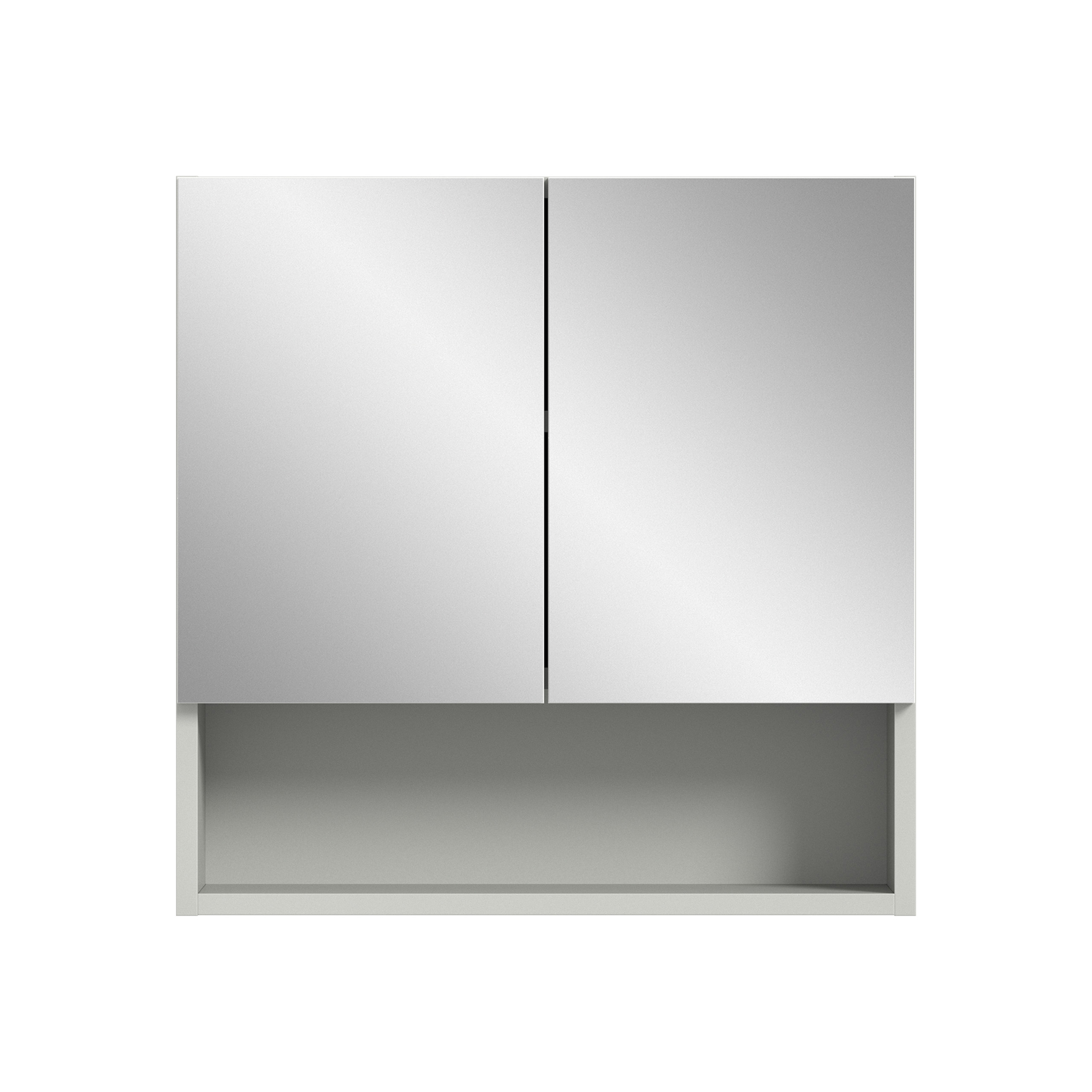 Spiegelschrank COPA - hellgrau - 55 cm