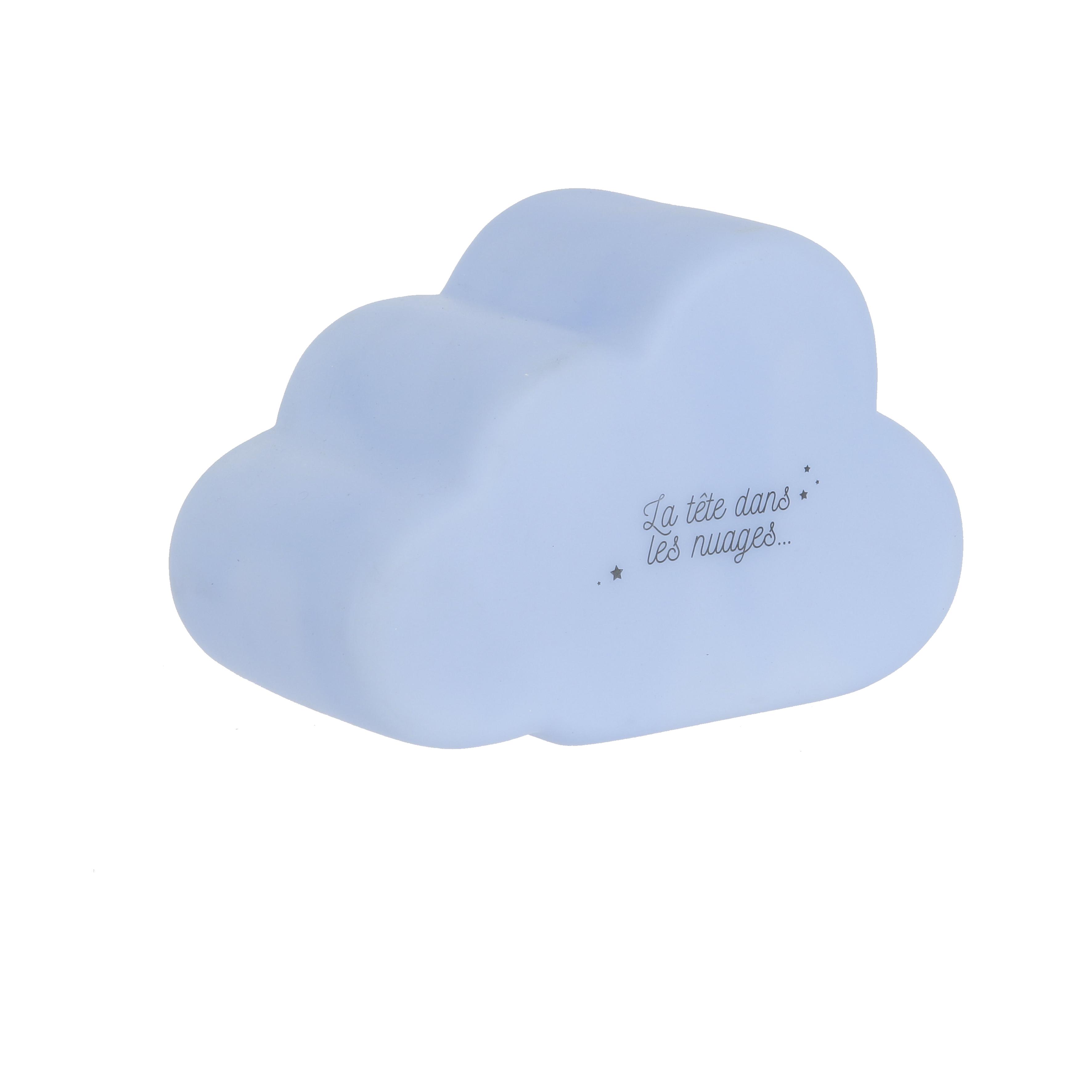 VEILLEUSE NUAGE VARIATION COULEURS ENFANT