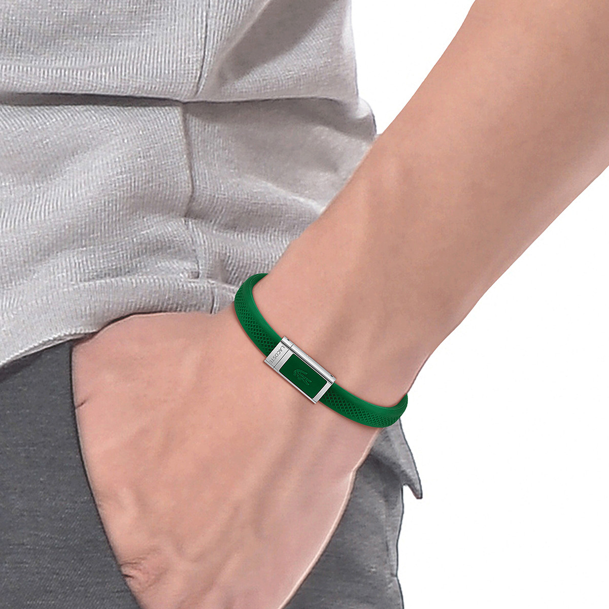 Bracelet LACOSTE acier