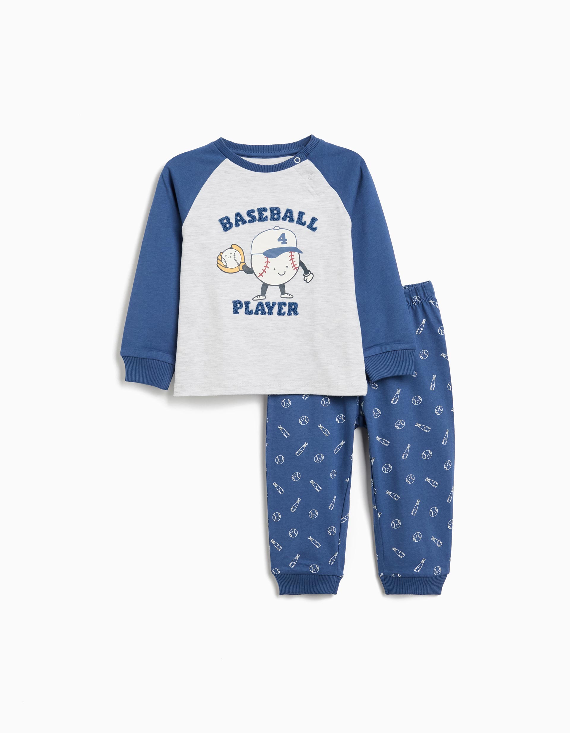 Pijama Jersey, Menino, Azul Escuro
