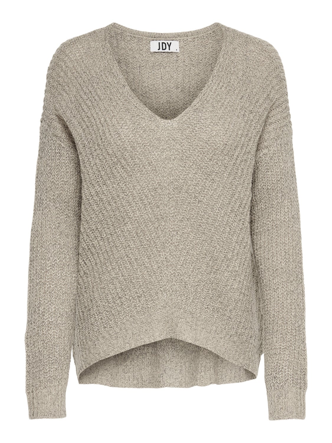 JDYNEW Strickpullover Cement