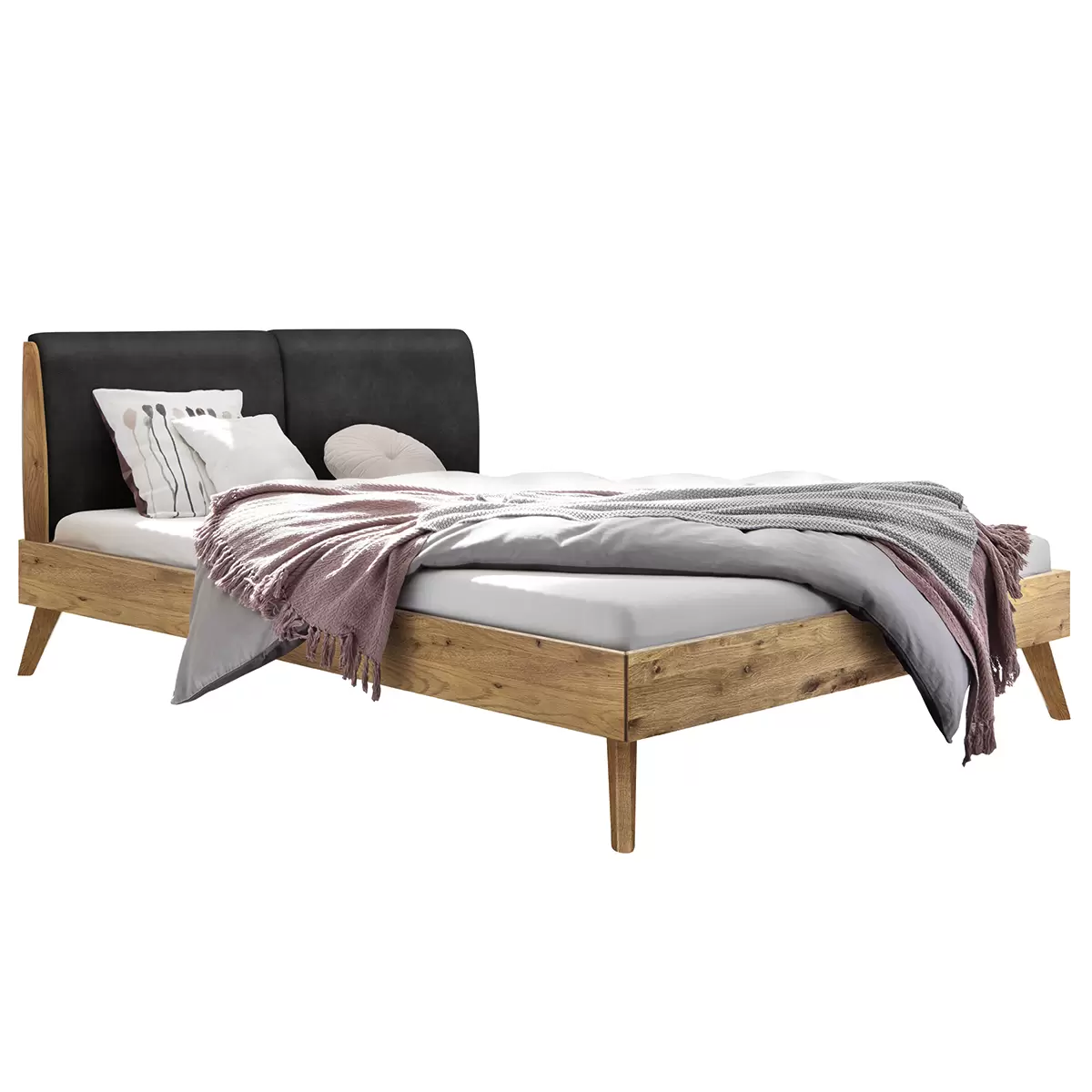 Hasena Bett 180x200 Simone 180 x 200 braun,anthrazit