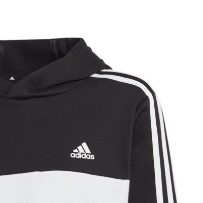 Adidas SportswearTiberio 3-Stripes Colorblock Kids Hoodie - schwarz