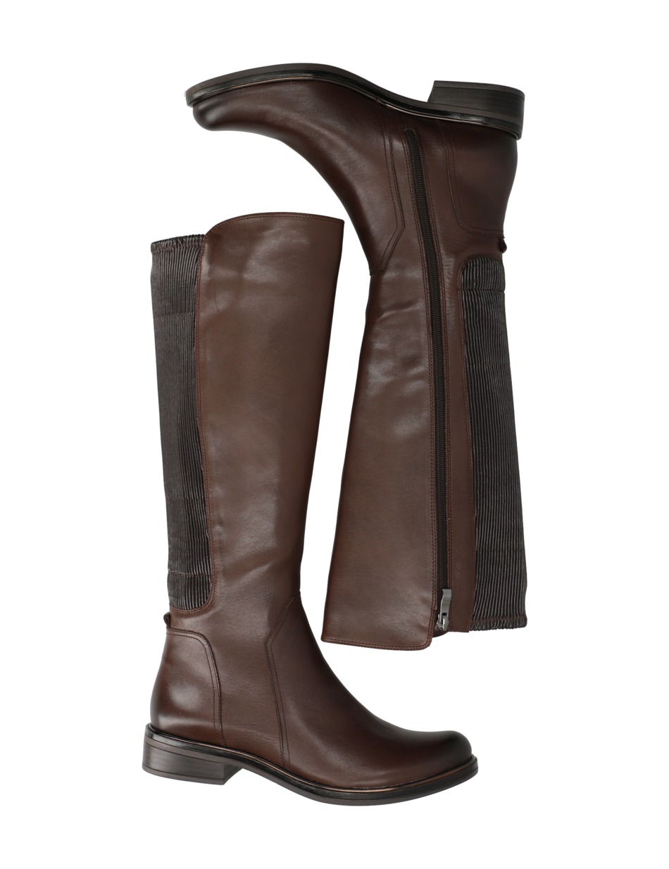 Glattleder Stiefel