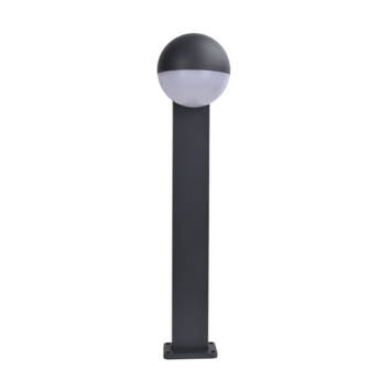 LUTEC staanlamp sokkel Looma donkergrijs 25W