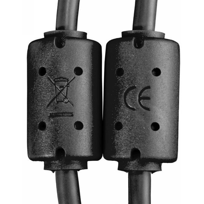 UDG U96001BL USB 2.0 USB-C - USB-B 1.5 meter zwart