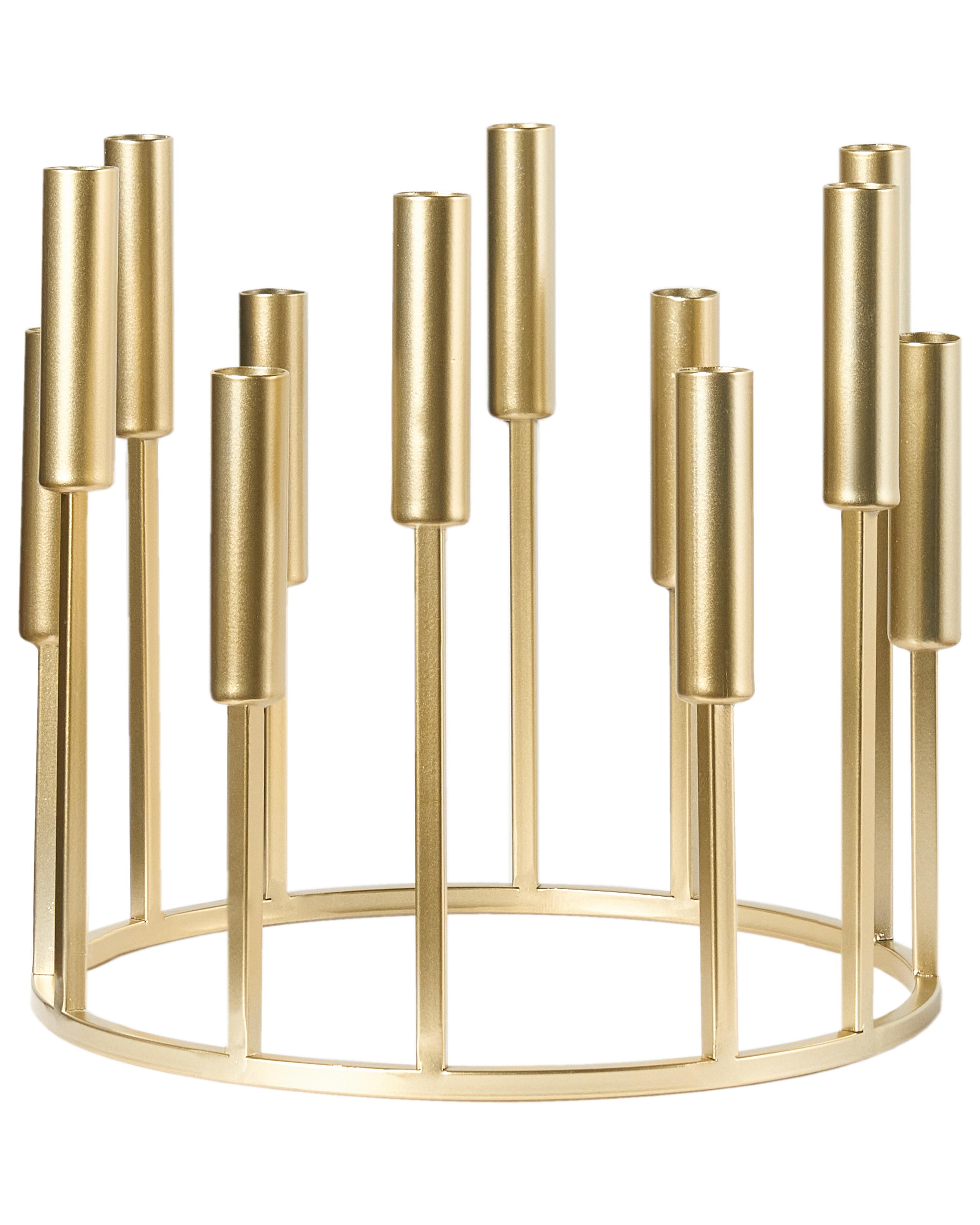 Kaarshouder TRAFARIA Metaal 26 cm Goud