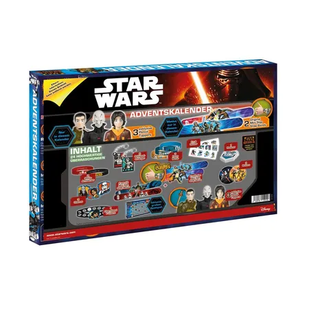 Craze Star Wars Adventskalender, sortiert