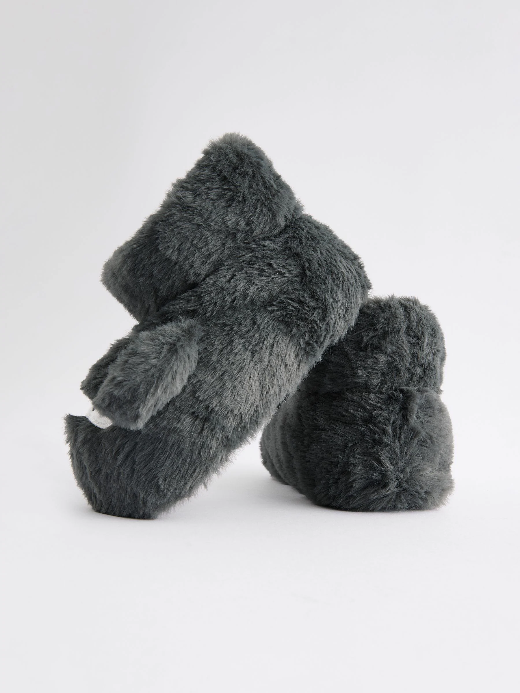 Grijs met hond - Pantoffellaars