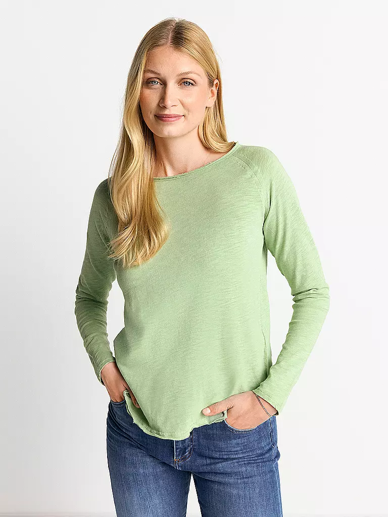 RICH & ROYAL Pullover hellgrün