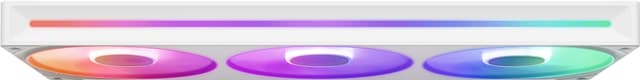 NZXT F360 RGB Core 360mm Unibody blæser (hvid)