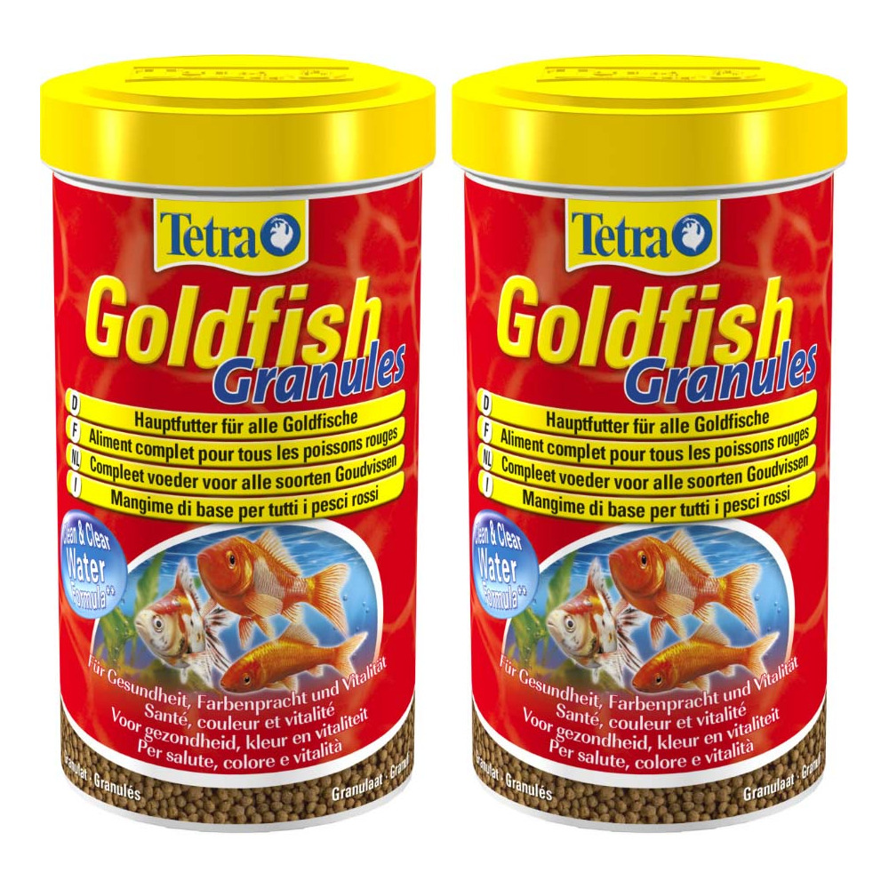 Aliment complet goldfish granulés (lot de 2)