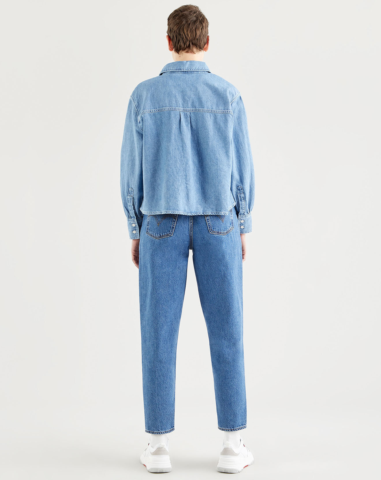 Levi's® Chemise en Coton et Chanvre Zoey bleue