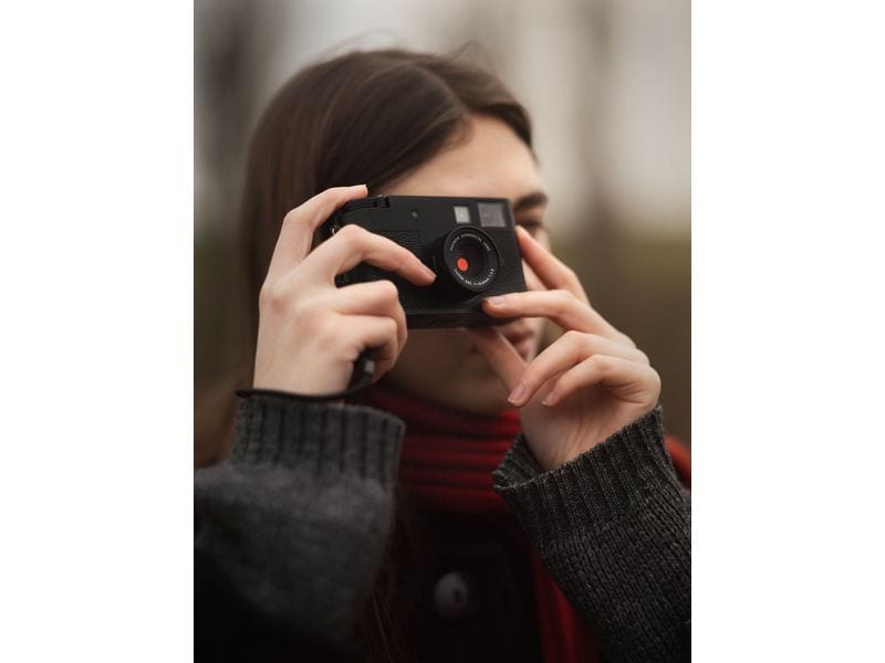 Fujifilm Fotokamera X-Half Schwarz Digitale Halbformatkamera