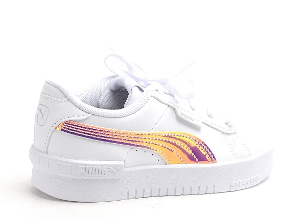 Puma basses enfant ps jada  holo carina lift blanc