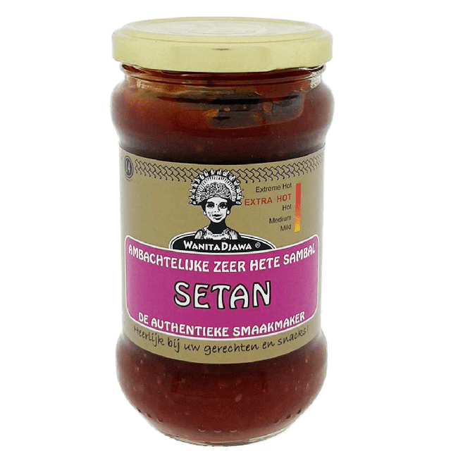 Wanita Djawa Sambal Setan Extra Heet 290ml