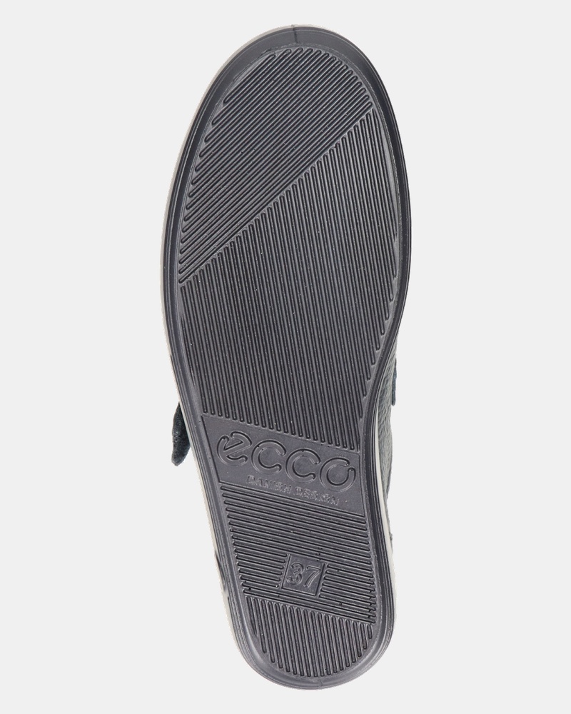 Ecco Soft 2.0 Klittenbandschoenen  - blauw