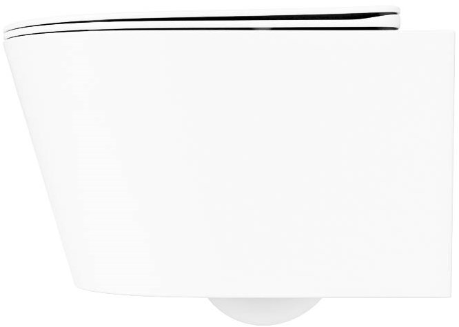 Mondiaz Lavie toiletpot randloos met softclose zitting talc