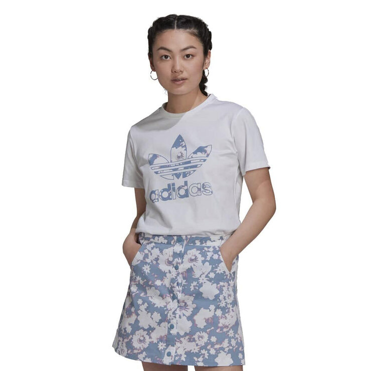 adidas t-shirt White/ambsky
