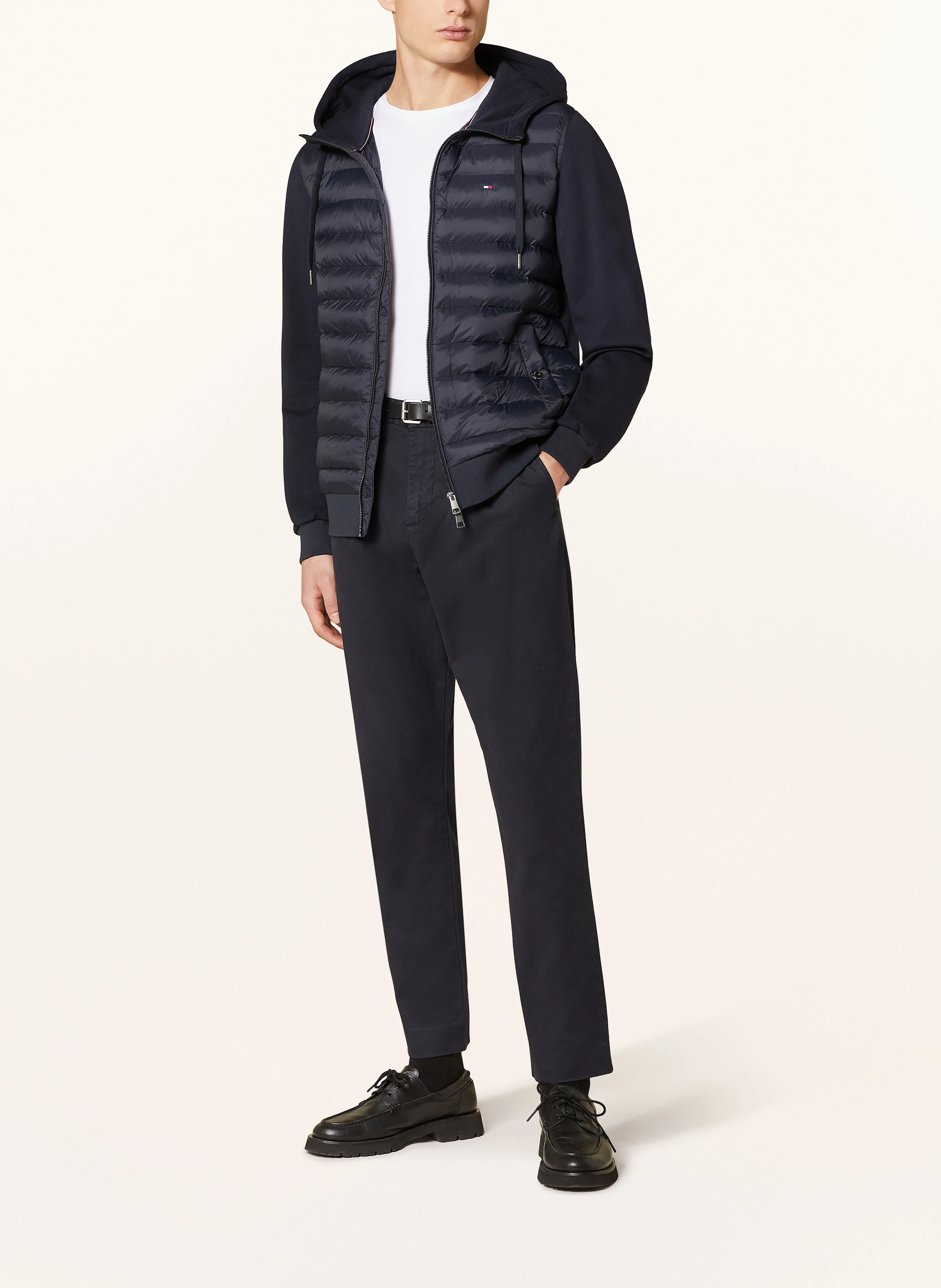 TOMMY HILFIGER Steppjacke im Materialmix