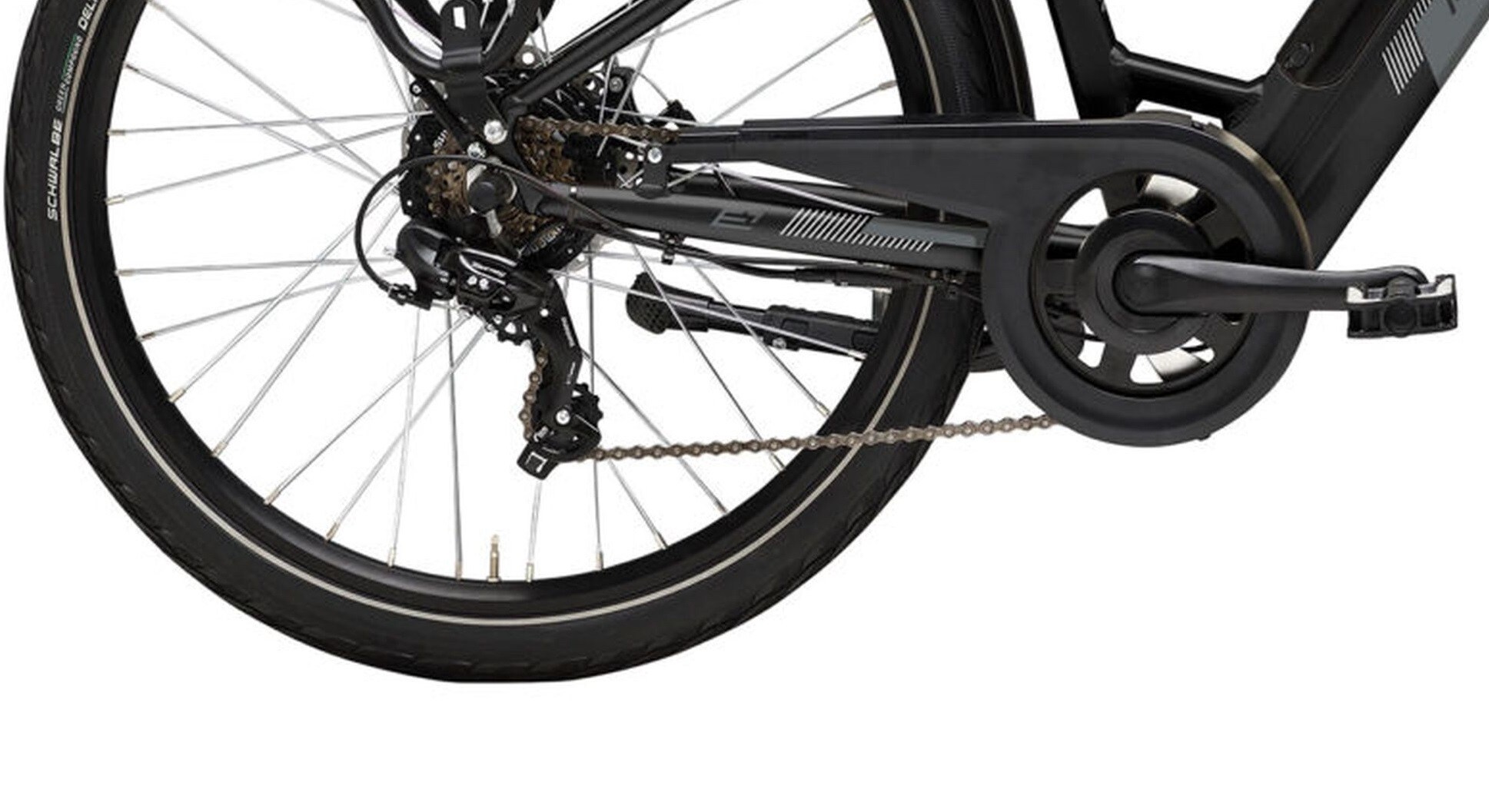 Adriatica Elektro-Citybike E126 Zoll, Black