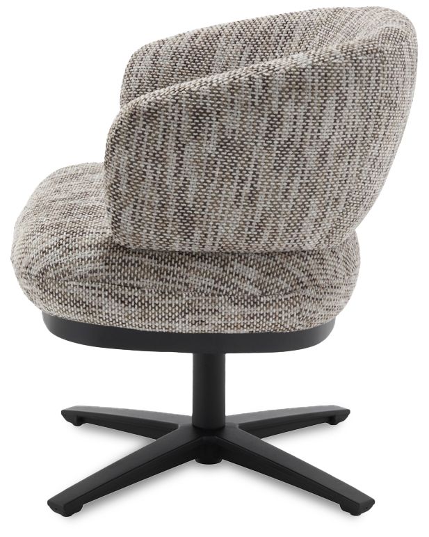 Stoel White-Grey Perca B71.5 x D65 x H79 cm