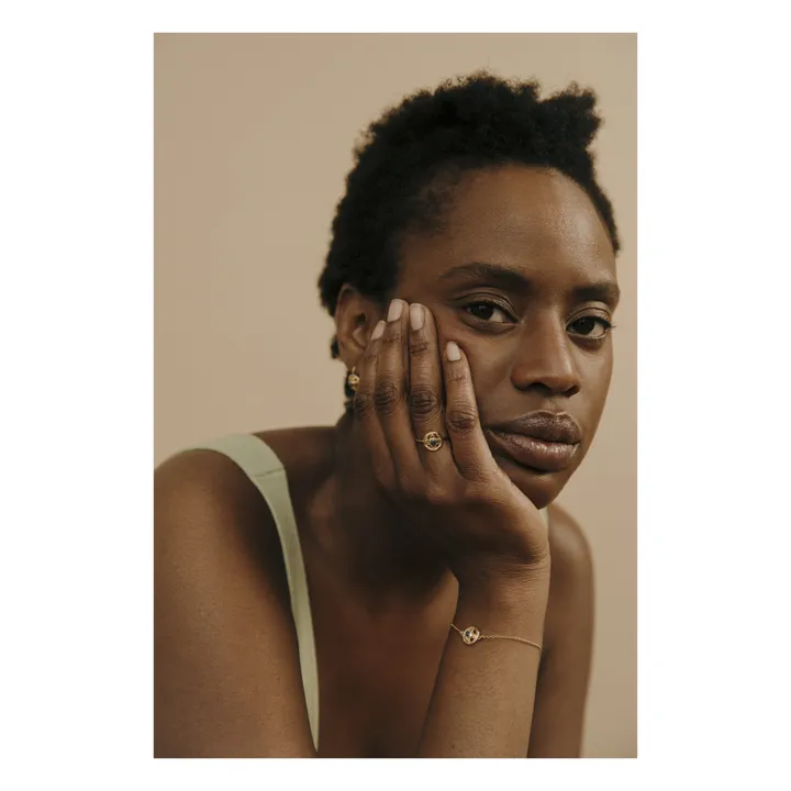 Louise Damas Bague Madeleine | Bleu marine