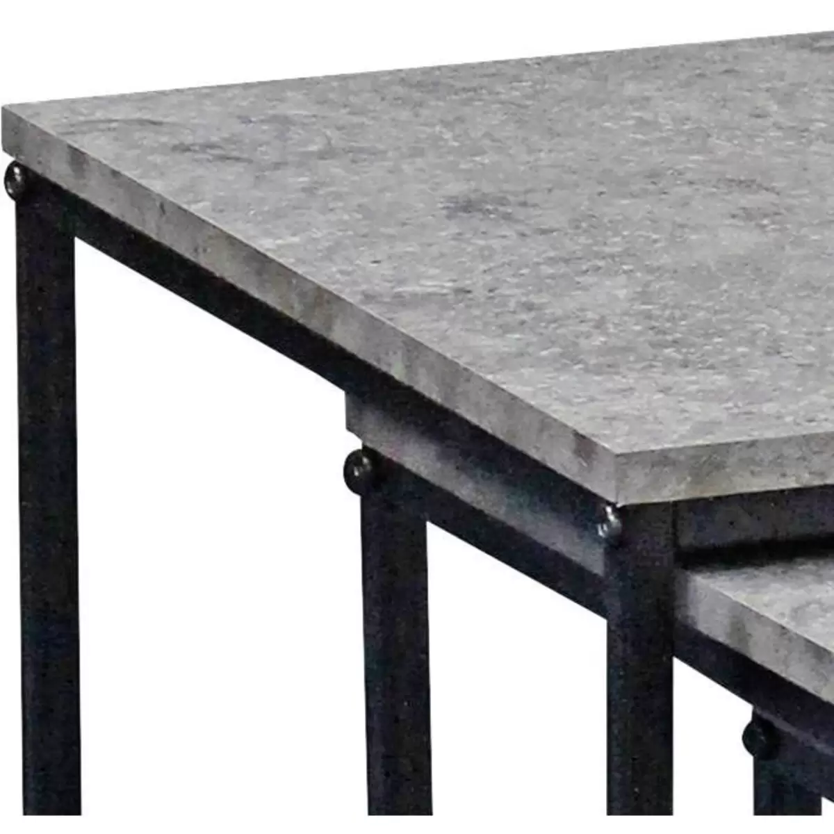 Beistelltisch 3er Set Rock Betonoptik