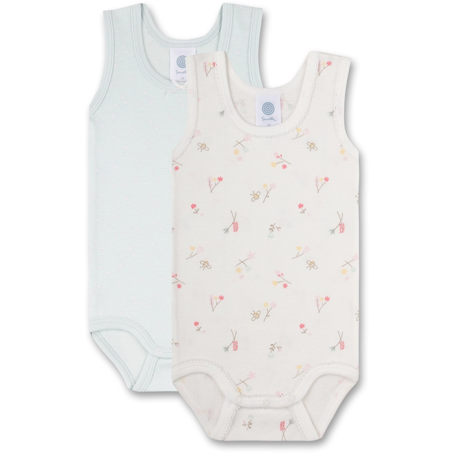 Sanetta Body Doppelpack weißhellblau