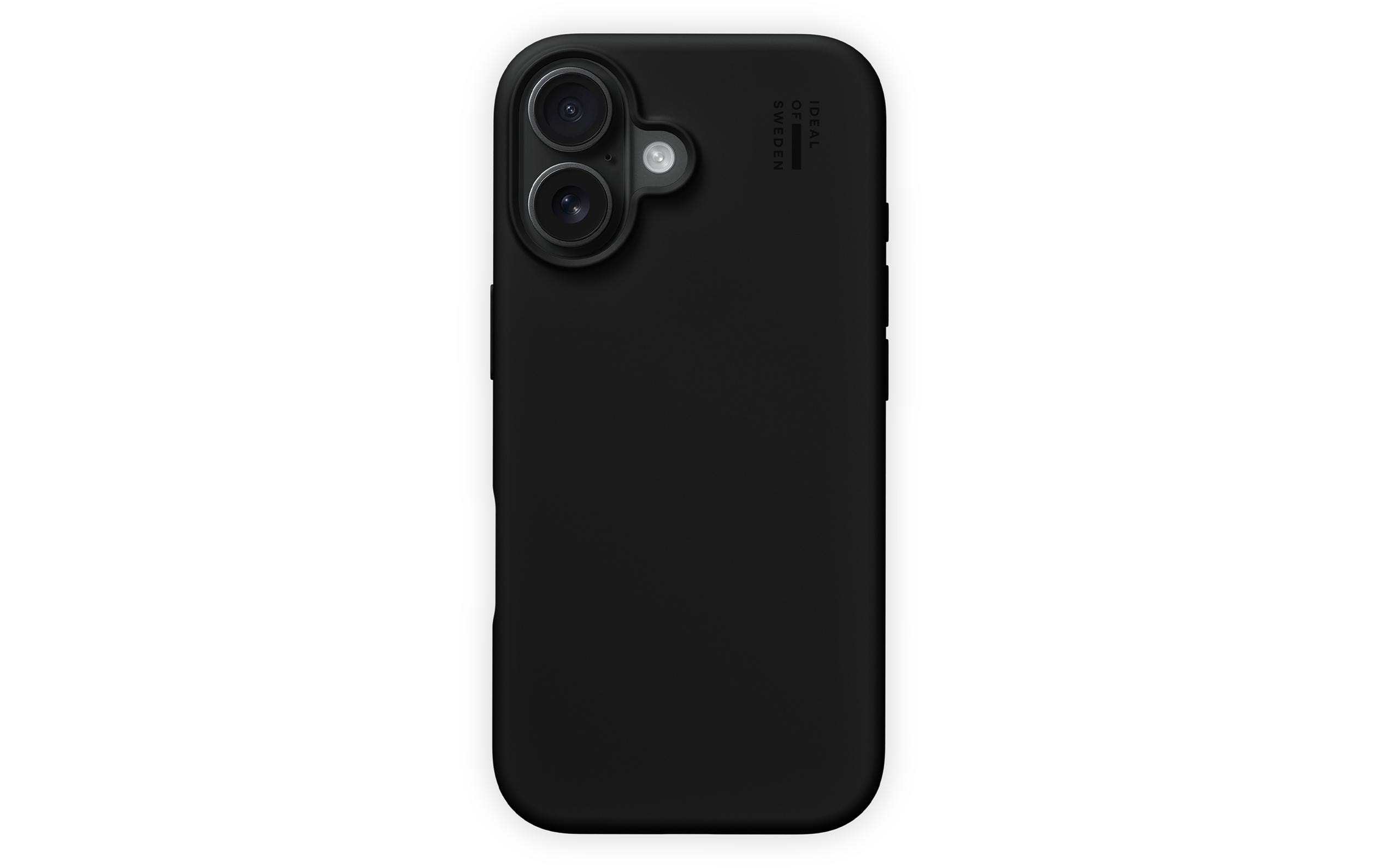 Back Cover Silicone iPhone 16 Plus SchwarzBackcover für das Apple iPhone 16 Plus