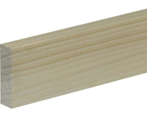 Konsta rechthoekige strip, ruw grenen, 13,5x20x2000 mm