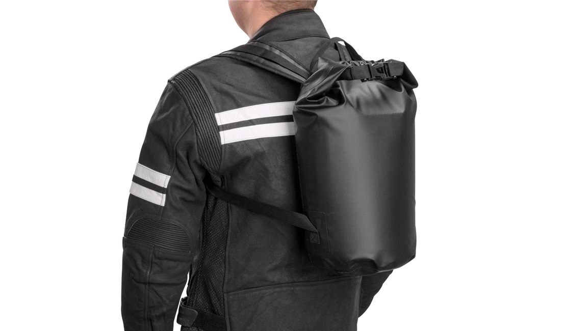 Dry bag rygsæk, vandtæt, 10 liter