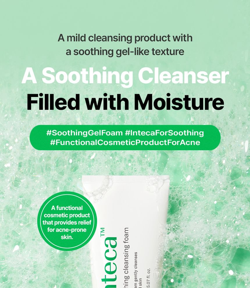 make p:rem - Inteca Soothing Cleansing Foam
