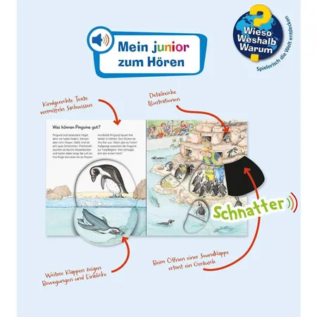 Ravensburger Wieso? Weshalb? Warum? Mein junior zum Hören 3: Zootiere