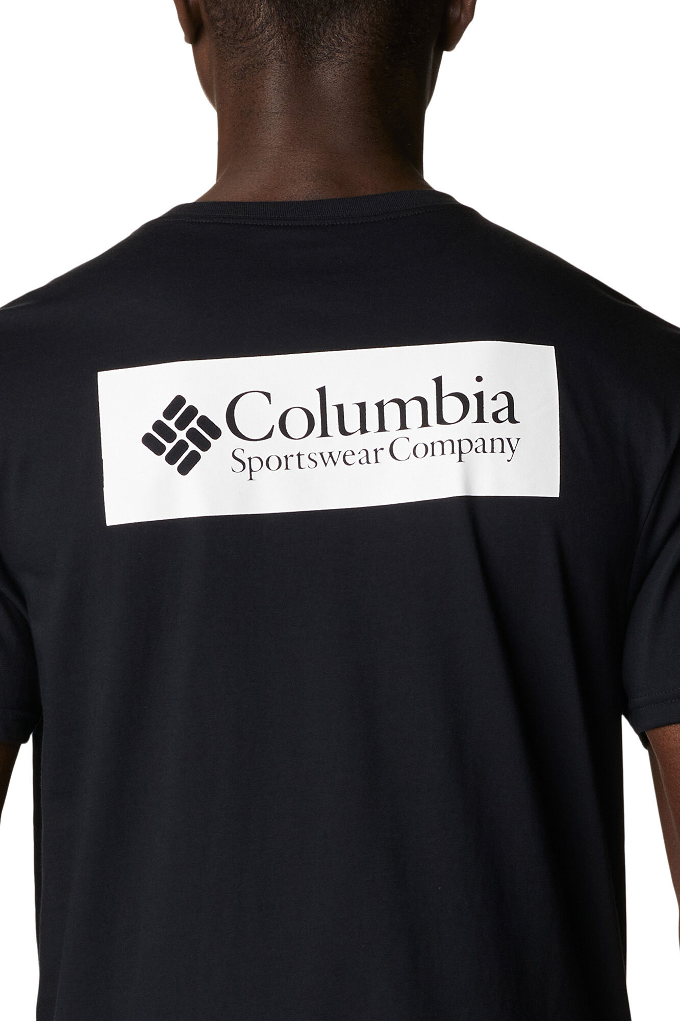 Camiseta masculina de manga curta Columbia North Cascades™ - Preta
