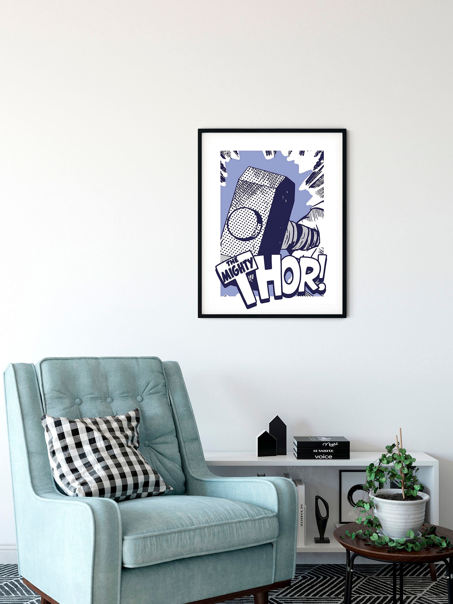 Komar Bild »Thor Mjölnir« Natur 1 Stk. tlg. Wandbild zur Dekoration im Kinderzimmer - ohne Rahmen