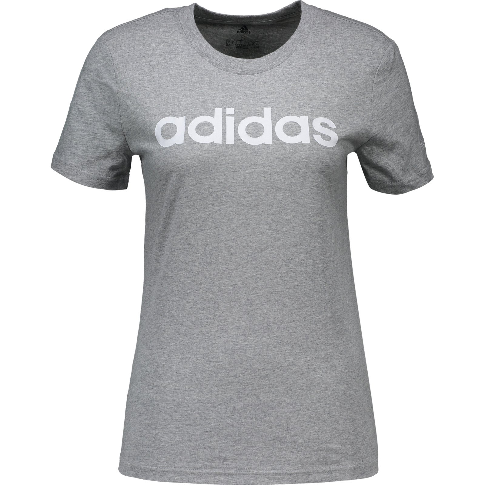 Adidas Damen-T-Shirt Lin L, grau
