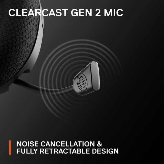 SteelSeries Arctis Nova 1 gaming headset (sort)