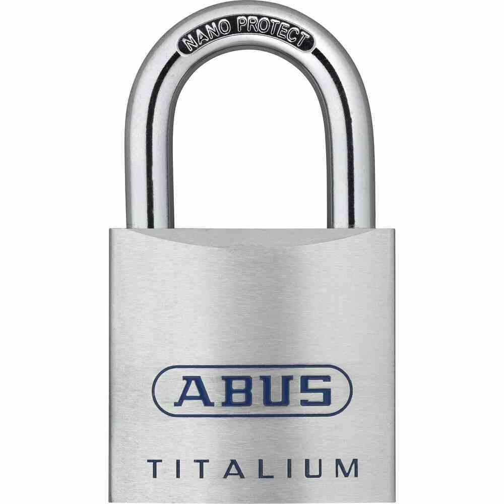 ABUS Vorhängeschloss - silber - Aluminium - 80TI/40