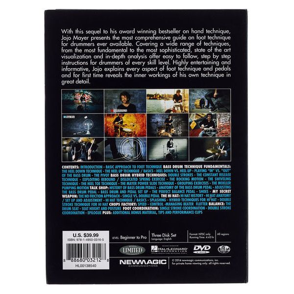 Hudson Music Jojo Mayer Secret Weapons 2