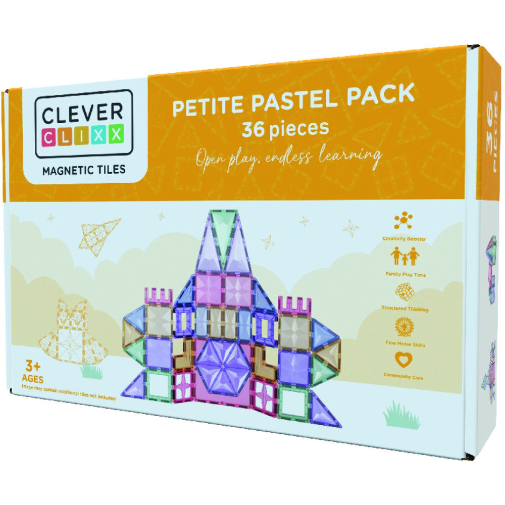 Køb Cleverclixx Pastel Petite Pastel Pack 36 stykker