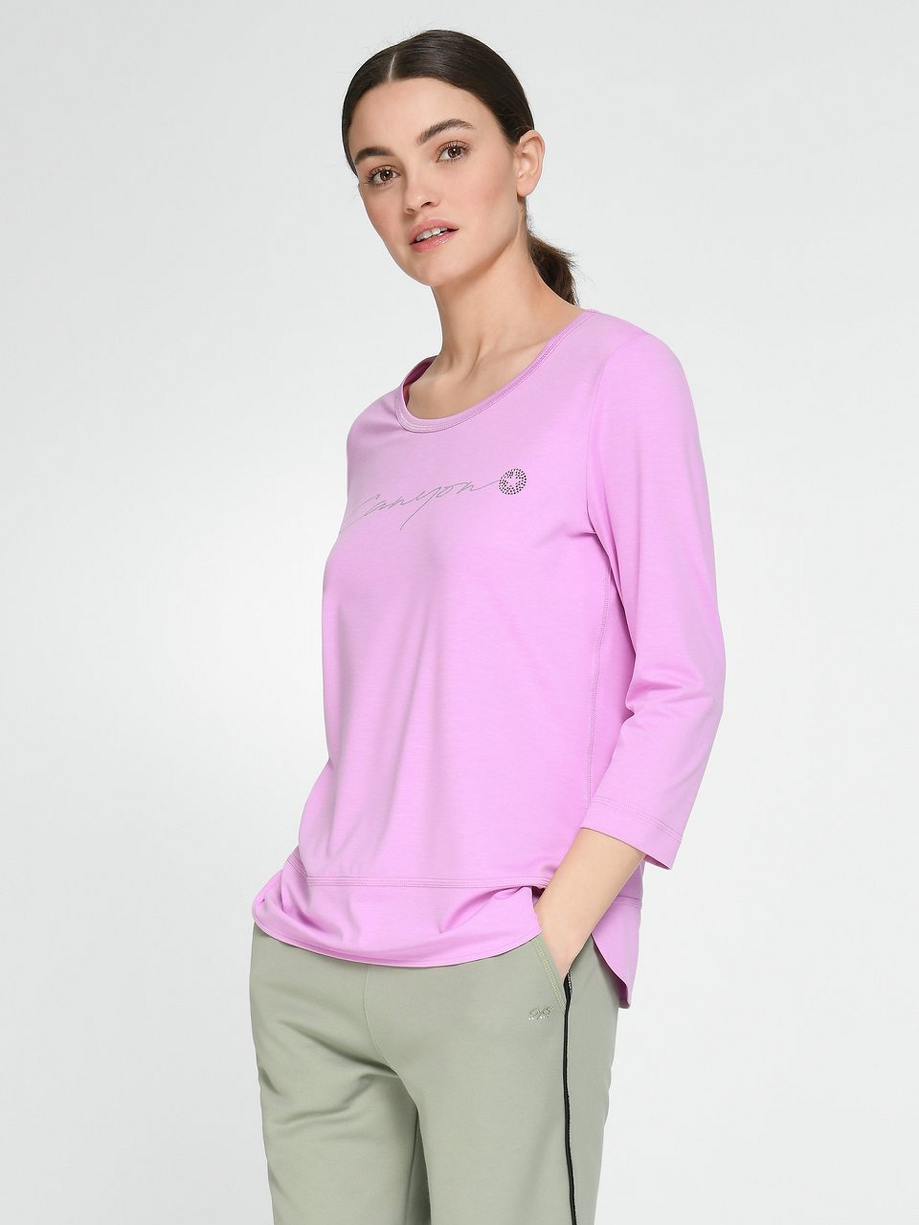 Rundhals-Shirt