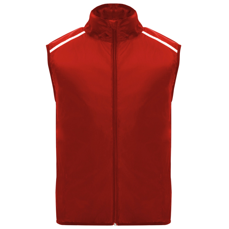 Roly R6684 - JANNU Gilet de course léger avec haute visibilité et caractéristiques techniques