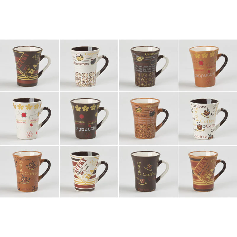 Coffret de 12 tasses à café Collector 8 cl Table passion