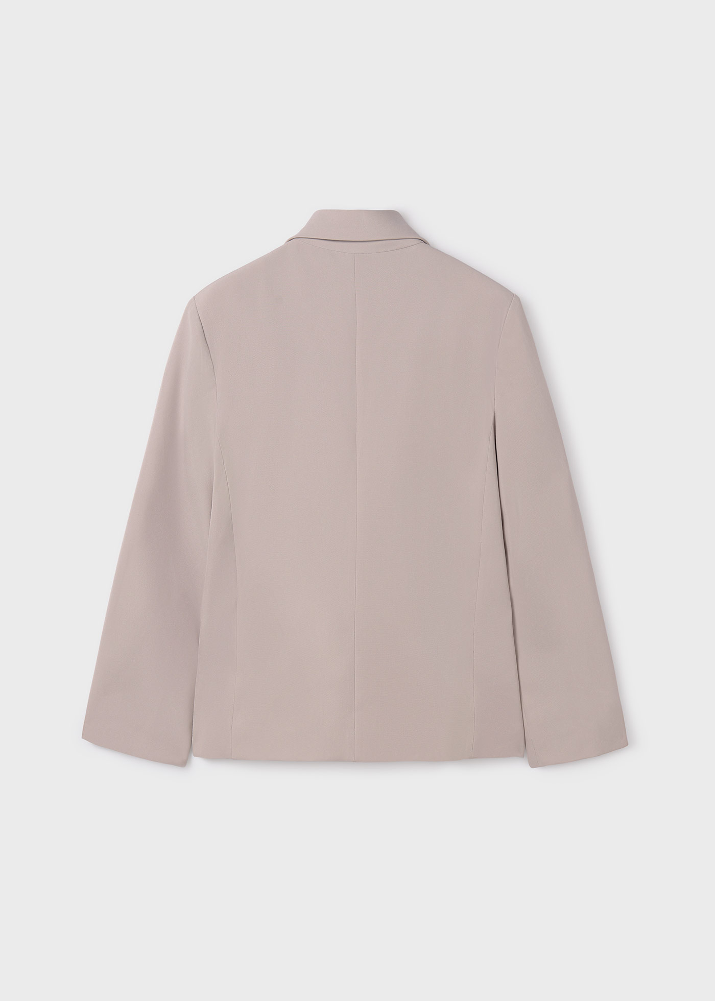 Blazer de crepe para meninas