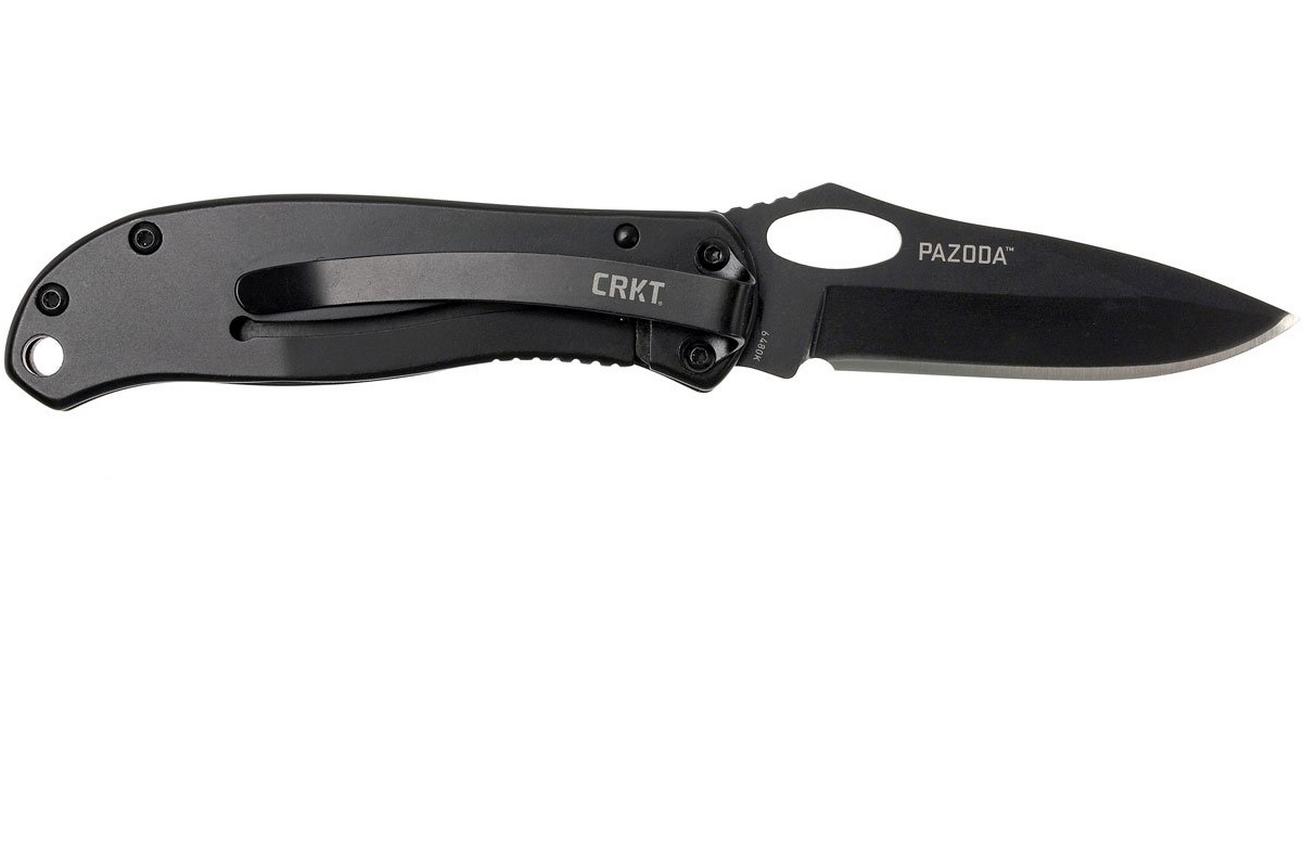 CRKT Pazoda 6480K zwart zakmes