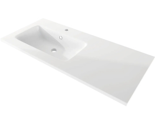 Baden Haus Avril wastafelmeubel, 102 x 46 cm, glanzend wit, 50165